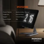 استند موبایل پرودو Porodo PD-HSM21 Aluminum Alloy Mobile Stand - Image 7