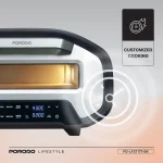 پیتزا پز برقی پرودو ۱۲ اینچی Porodo PD-LFST177 Lifestyle 12'' Indoor Electric Pizza Maker - Image 4