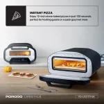 پیتزا پز برقی پرودو ۱۲ اینچی Porodo PD-LFST177 Lifestyle 12'' Indoor Electric Pizza Maker - Image 5