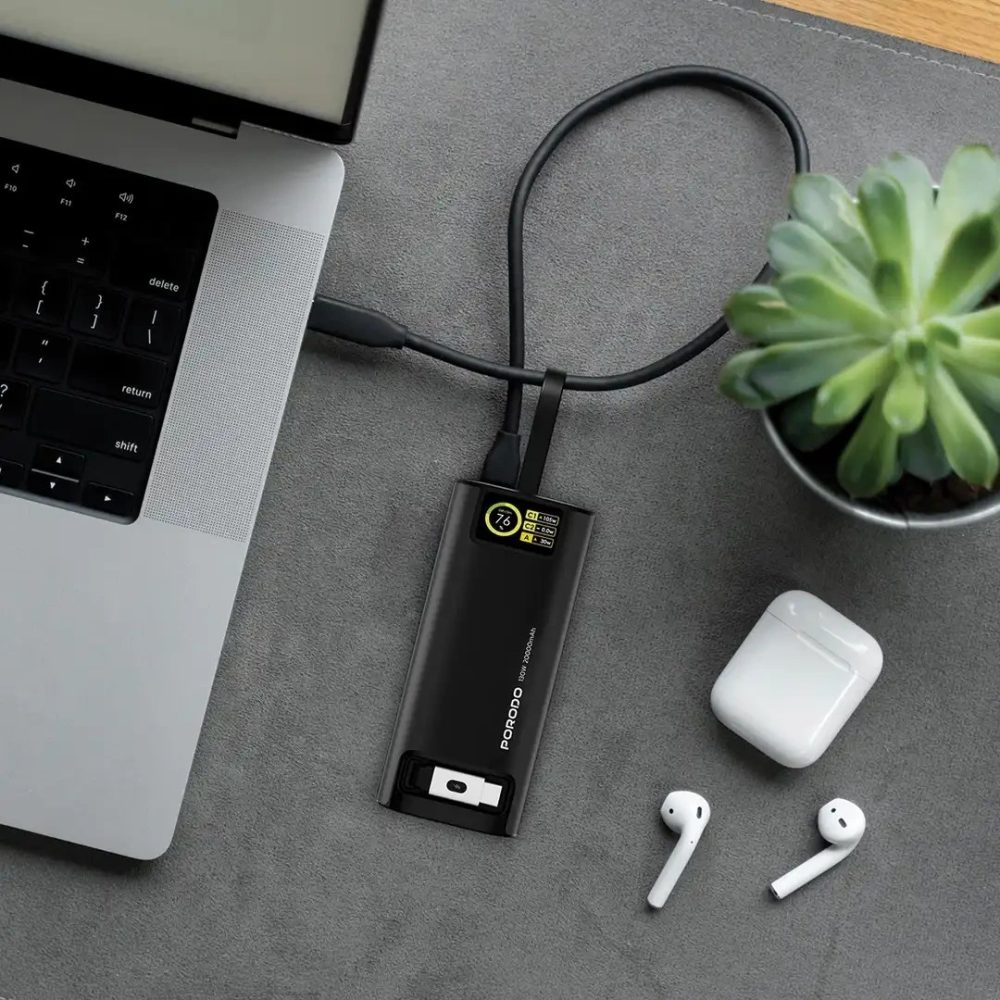 پاور بانک پرودو مدل Porodo PD-PBFCH066 20000mAh 130W Power Bank - Image 4