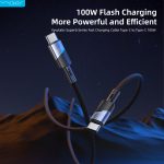 کابل شارژ مدل C TO C ویوی لبز Vyvylabs VCJLCC100 100W Cable Superb 1M - Image 3