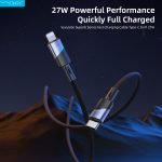 کابل شارژ C به lightning ویوی لبز Vyvylabs VCJLCL Cable Superb C TO IP 27W 1M - Image 2