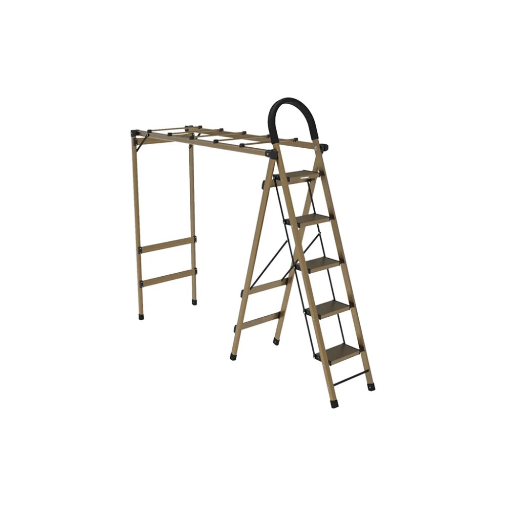 نردبان و جا لباسی پرودو Porodo PD-LFST141 Lifestyle 5-Step Ladder & Clothes Rack - Image 3