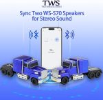اسپیکر بلوتوثی وستر مدل Wster WS-570 music car speaker - Image 11