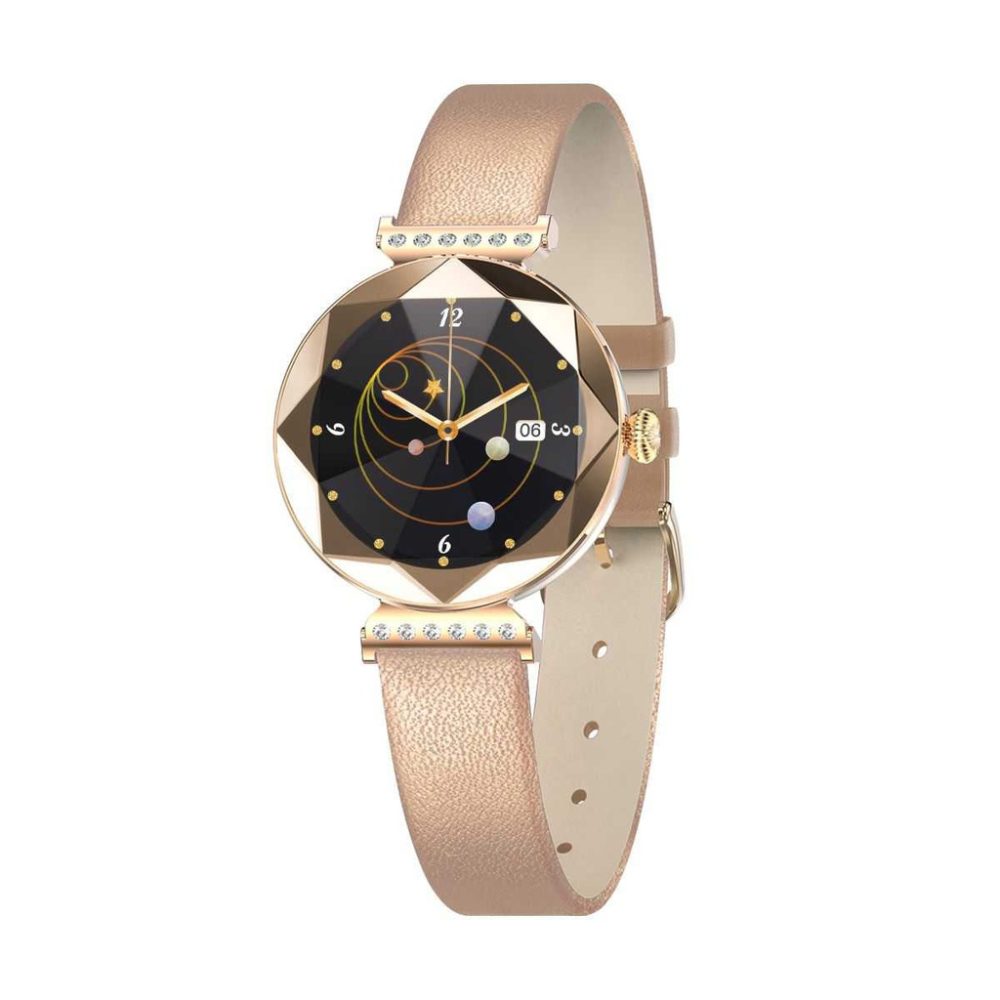 ساعت هوشمند گرین لاین مدل Green Lion GNSWAROSW Swarovski Smart Watch - Image 6