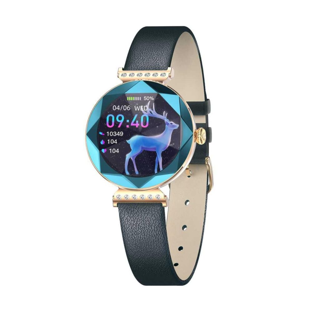 ساعت هوشمند گرین لاین مدل Green Lion GNSWAROSW Swarovski Smart Watch - Image 7