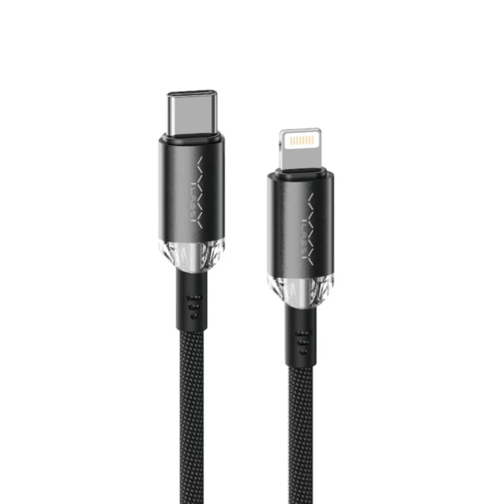 کابل شارژ کریستالی ویوی لبز Vyvylabs VCSCL-02 Cable Crystal C TO IP 30W 1M - Image 5