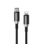 کابل شارژ کریستالی ویوی لبز Vyvylabs VCSCL-02 Cable Crystal C TO IP 30W 1M - Image 5
