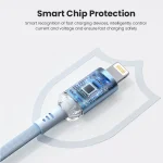 کابل شارژ کریستالی ویوی لبز Vyvylabs VCSCL-02 Cable Crystal C TO IP 30W 1M - Image 7