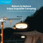 چراغ کمپینگ چند منظوره ویوی لبز Vyvylabs VOX2 starry sky camping light 10M - Image 2