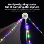 چراغ کمپینگ چند منظوره ویوی لبز Vyvylabs VOX2 starry sky camping light 10M - Image 5