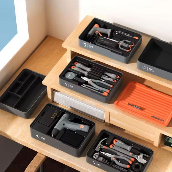 Xiaomi Deli H1001-ADEF Tool Box Home (2) جعبه ابزار چندمنظوره شیائومی Xiaomi Deli H1001-ADEF Tool Box Home - Image 5