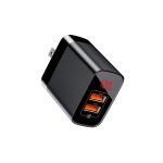 شارژر دیواری دو پورت بیسوس Baseus CCJMHA 18W Mirror Lake