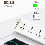 چند راهی برق و شارژر الدینیو Ldnio SC10610C Universal - Image 6