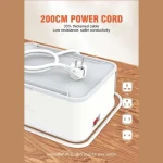 چند راهی برق و شارژر وایرلس الدینیو LDNIO SN5310W دارای 3 پورت - Image 12