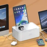 چند راهی برق و شارژر وایرلس الدینیو LDNIO SN5310W دارای 3 پورت - Image 6