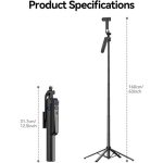 سه‌پایه و مونوپاد هوشمند تلسین Telesin ES-B183 Tripod - Image 6