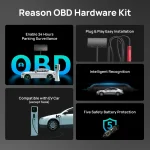 کیت سخت افزاری دوربین خودرو 70mai OBD-II Hardwire Kit نسخه Type C - Image 4