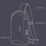 کیف کراس بادی بنج Bange 7221 - Image 2