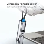 هاب 7 پورت بریو Brave BH-07 Link Series 7-in-1 Usb-c Multiport Hub - Image 4