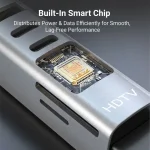 هاب 7 پورت بریو Brave BH-07 Link Series 7-in-1 Usb-c Multiport Hub - Image 5