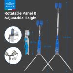 چراغ کمپینگ بریو Brave BLS-01 Brightforce Pro Series 7000LM LED Spotlight With Adjustable Tripod - Image 3