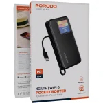 مودم همراه و پاوربانک 10000 پورودو Porodo PBFCH087 Wifi 4G - Image 5