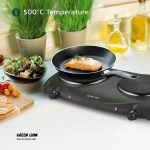 اجاق گاز دو شعله برقی کمپینگ گرین لاین Green Lion GNESDOUB43 Stove Double Hot Plate - Image 3