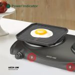 اجاق گاز دو شعله برقی کمپینگ گرین لاین Green Lion GNESDOUB43 Stove Double Hot Plate - Image 6