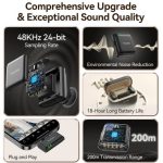 میکروفون یقه‌ای بی‌سیم تلسین Telesin P5-MCP-01 Lavalier Microphone - Image 5
