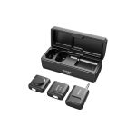 میکروفون بی‌سیم دوکاره یقه‌ای تلسین Telesin P5-MCP-14 2in1 Wireless Lavalier Microphone