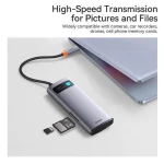 هاب 6 پورت بیسوس Baseus BS-OH042 Hub Type-C 6IN1 - Image 2