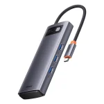 هاب 6 پورت بیسوس Baseus BS-OH042 Hub Type-C 6IN1 - Image 8
