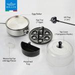 تخم مرغ آب پز کن بریو Brave BEC-01 Egg Cooker - Image 3