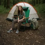 صندلی کمپینگ تاشو گرین لاین Green Lion GNCOCHAIR Coast Camping Chair - Image 4
