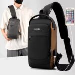 بادی بگ (کوله تک بند) ضدآب و ضدسرقت  FASHION BODY BAG - تصویر 9
