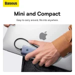 هاب تایپ سی 6 پورت بیسوس Baseus BS-OH111 Hub 6-Port C - Image 7
