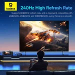 کابل تبدیل USB-C به DisplayPort بیسوس مدلBASEUS BS-OH176 - Image 2