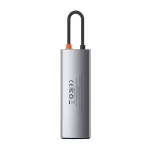 هاب 8 پورت بیسوس Baseus CAHUB-CV0G HUB 8in1 Gleam Metal - Image 8