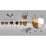 عینک آفتابی تاشو شیائومی Xiaomi Mijia folding polarized sunglasses MJTA01LM - Image 14