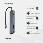 هاب 7 پورت USB-C گرین لاین مدل GREEN LION GN7N1CHUB - Image 3